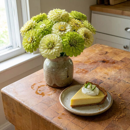 Key Lime Pie, Zinnia Seeds - Packet image number null